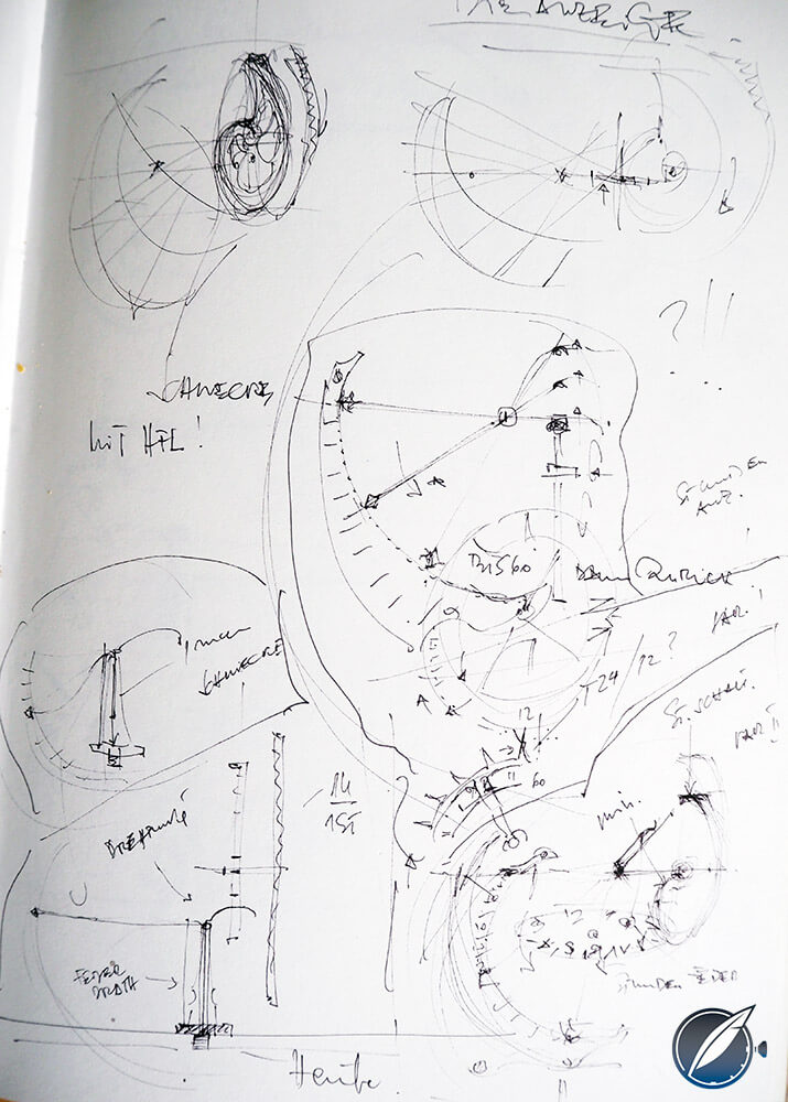 One of Miki Eleta's original working sketches for BY 21Dez12ME