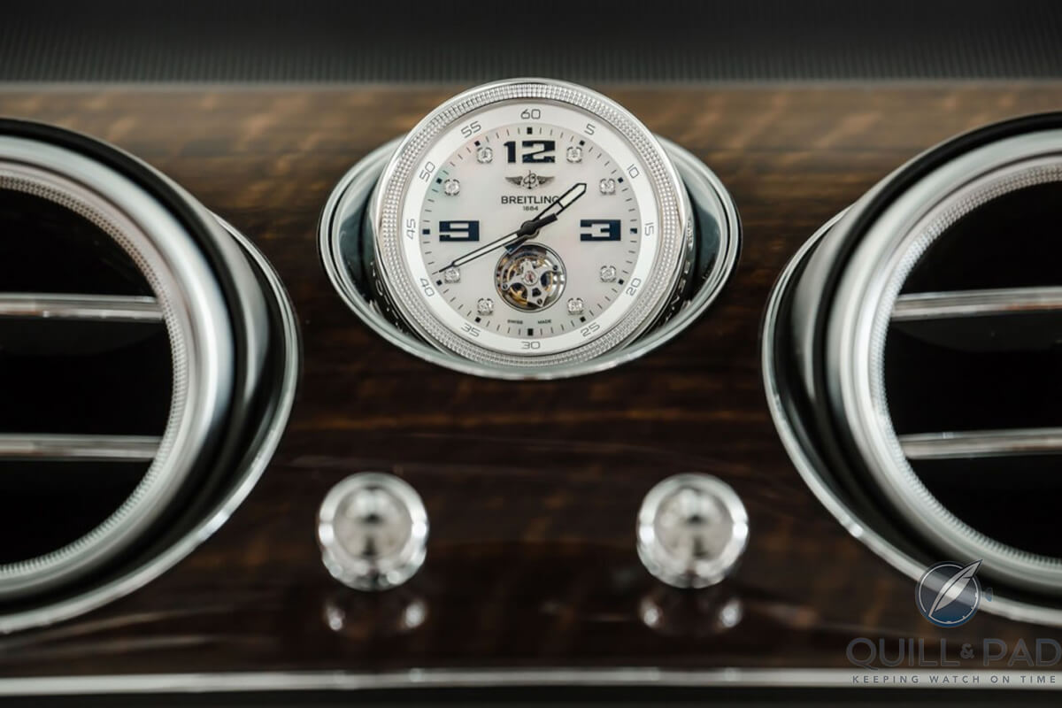 Breitling Mulliner Tourbillon in the Bentley Bentayga