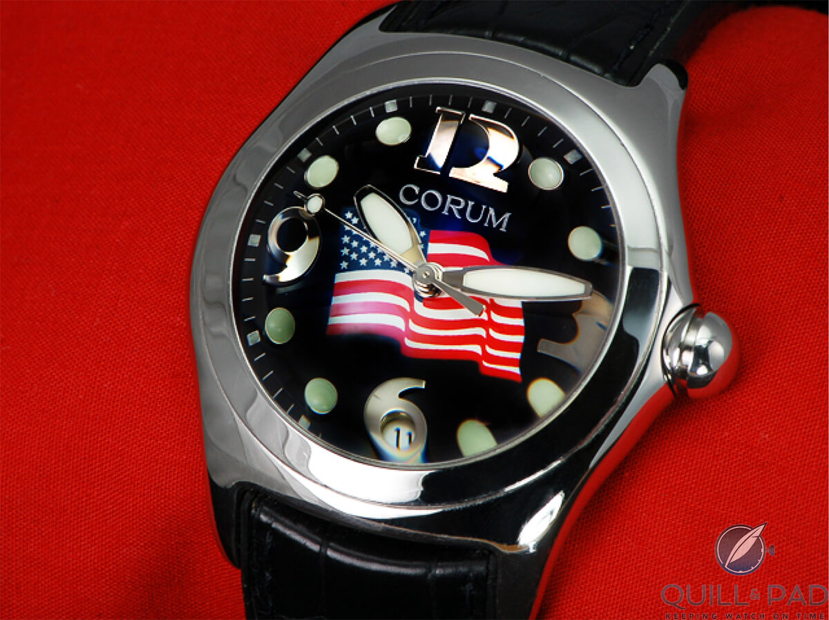 Corum American Flag Bubble