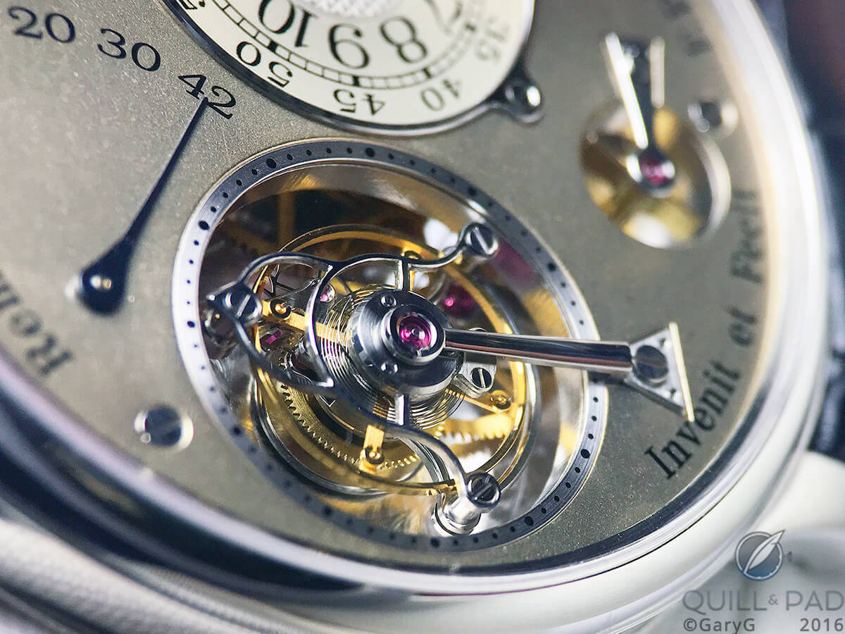 Closing up on the F.P. Journe Tourbillon Souverain