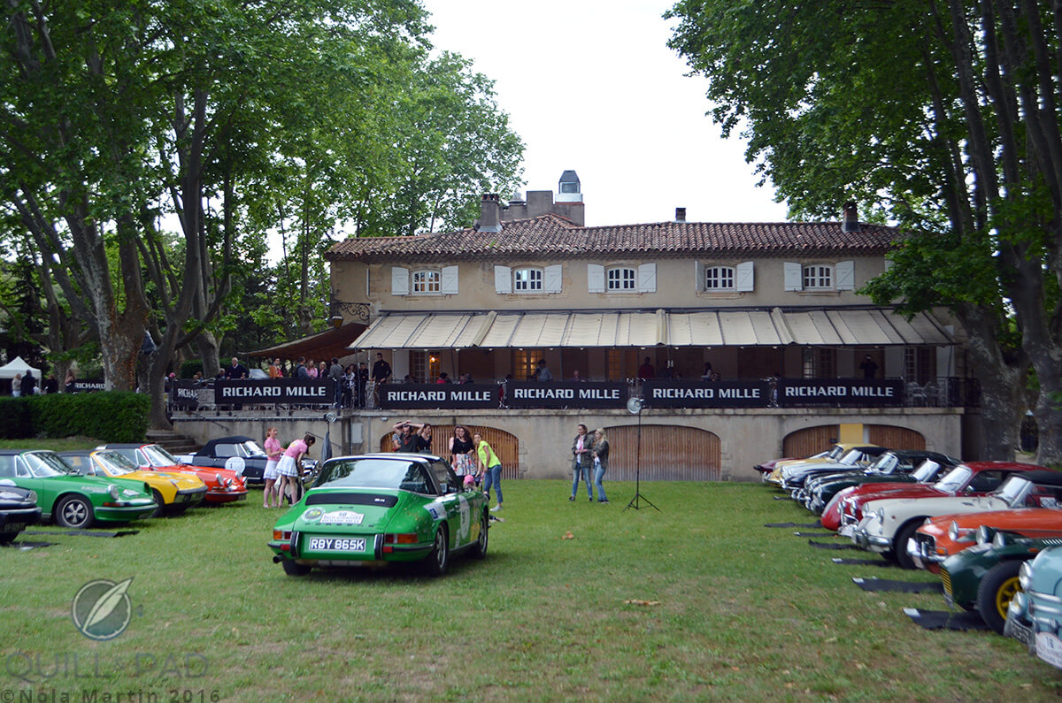 Vintage Porsche 911s seemed to dominate the participants in the 2016 Richard Mille Princess Rally, here at the Port Royal stop