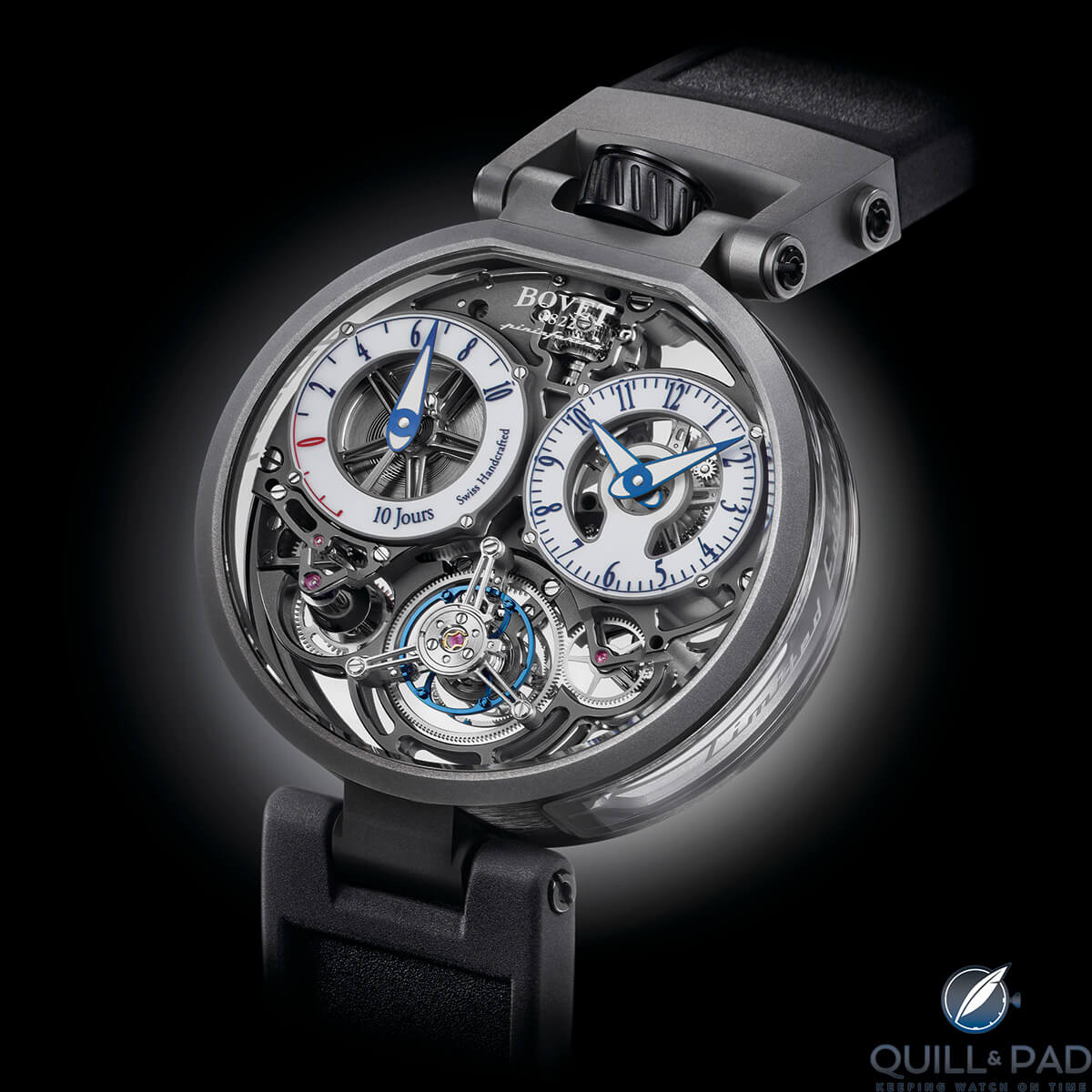 Bovet Ottantasei by Pininfarina in titanium DLC