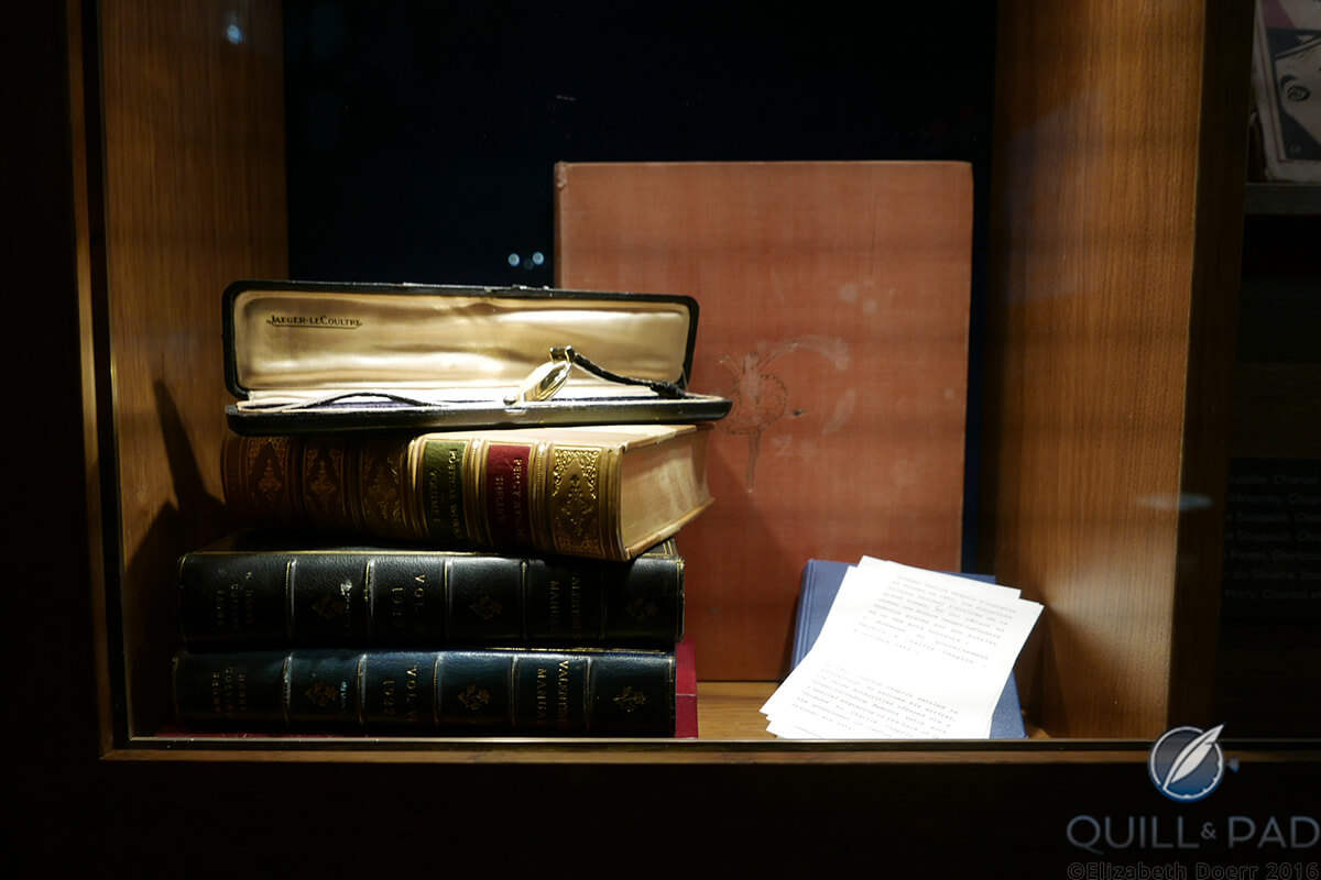 Charlie Chaplin's Jaeger-LeCoultre Memovox on display at Chaplin's World