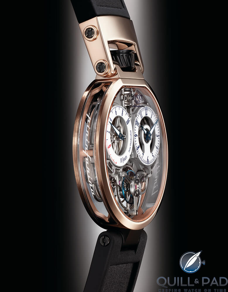 Bovet Ottantasei by Pininfarina in red gold