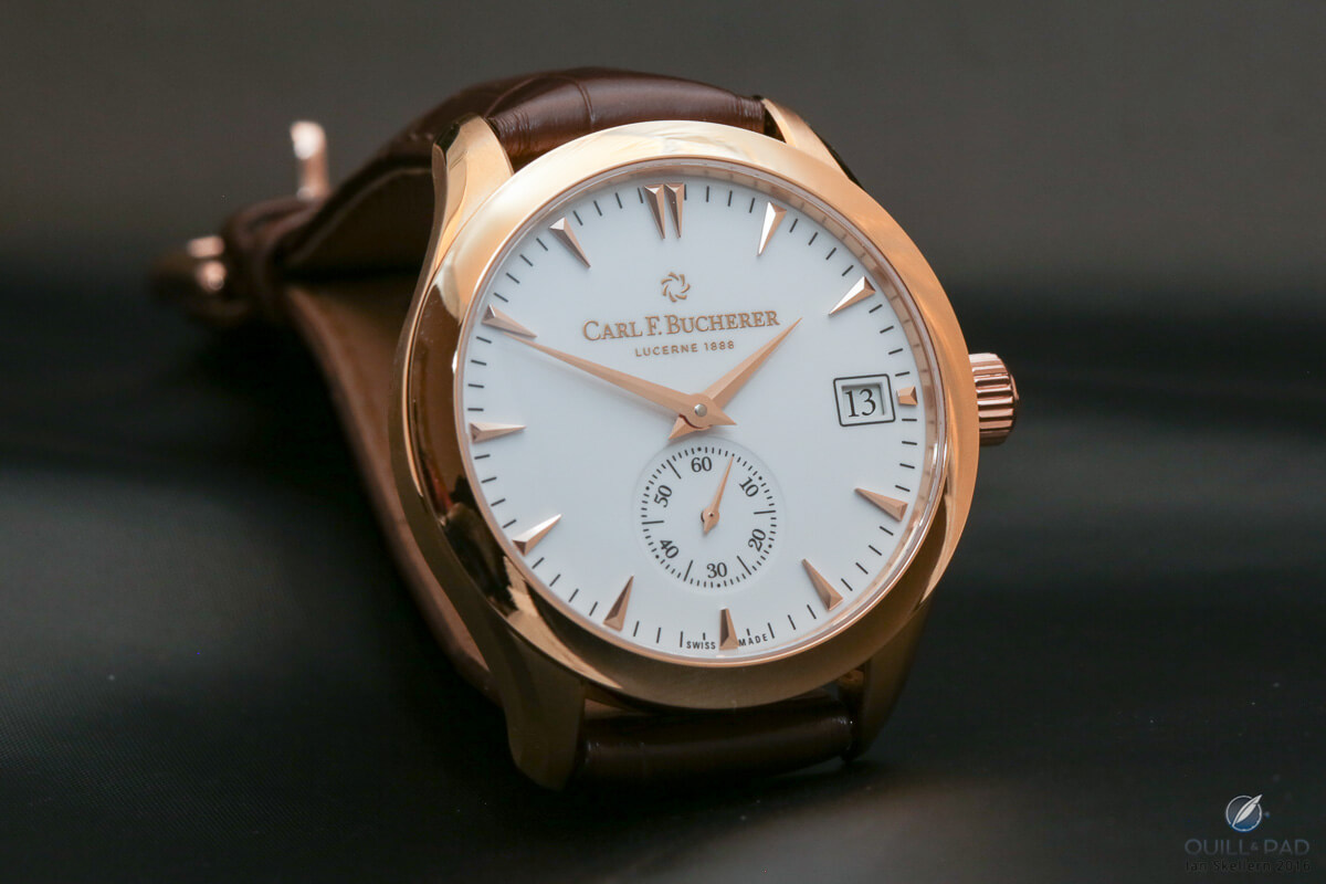 Carl F. Bucherer Manero Peripheral in pink gold