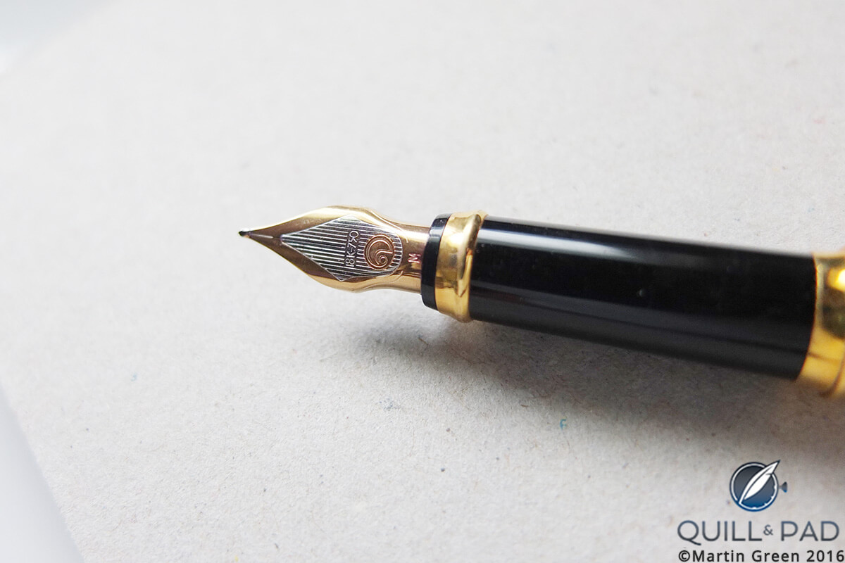 Gold nib of the Élysée Edition No. 1