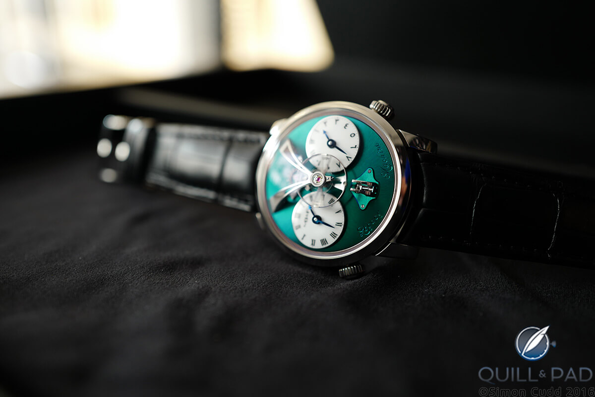 The MB&F LM1 M.A.D. Dubai at the MB&F M.A.D.Gallery Dubai
