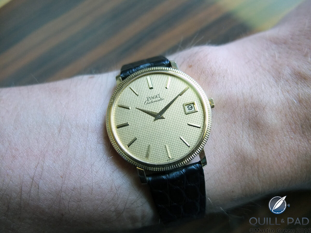 Piaget Altiplano Ultra-Thin Self-Winding on the wrist