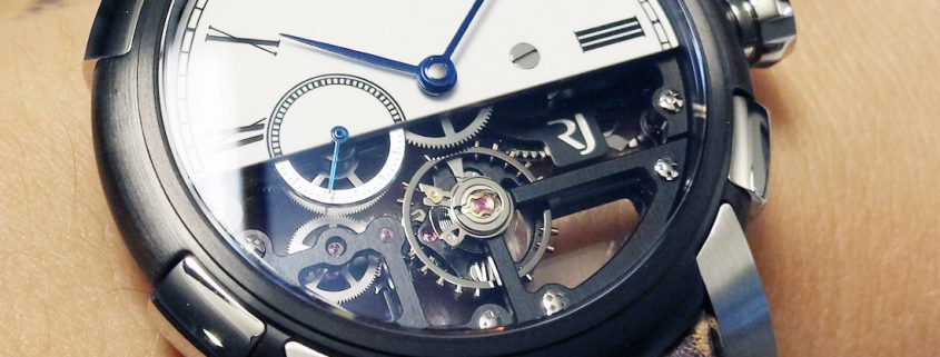 Romain Jerome Tattoo DNA by Xoil on the wrist