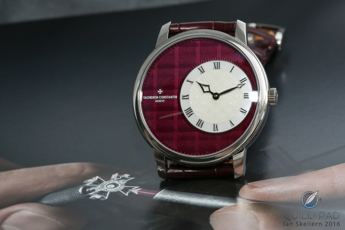 Vacheron Constantin Métiers d’Art Elegance Sartoriale Glen plaid (Prince of Wales check)