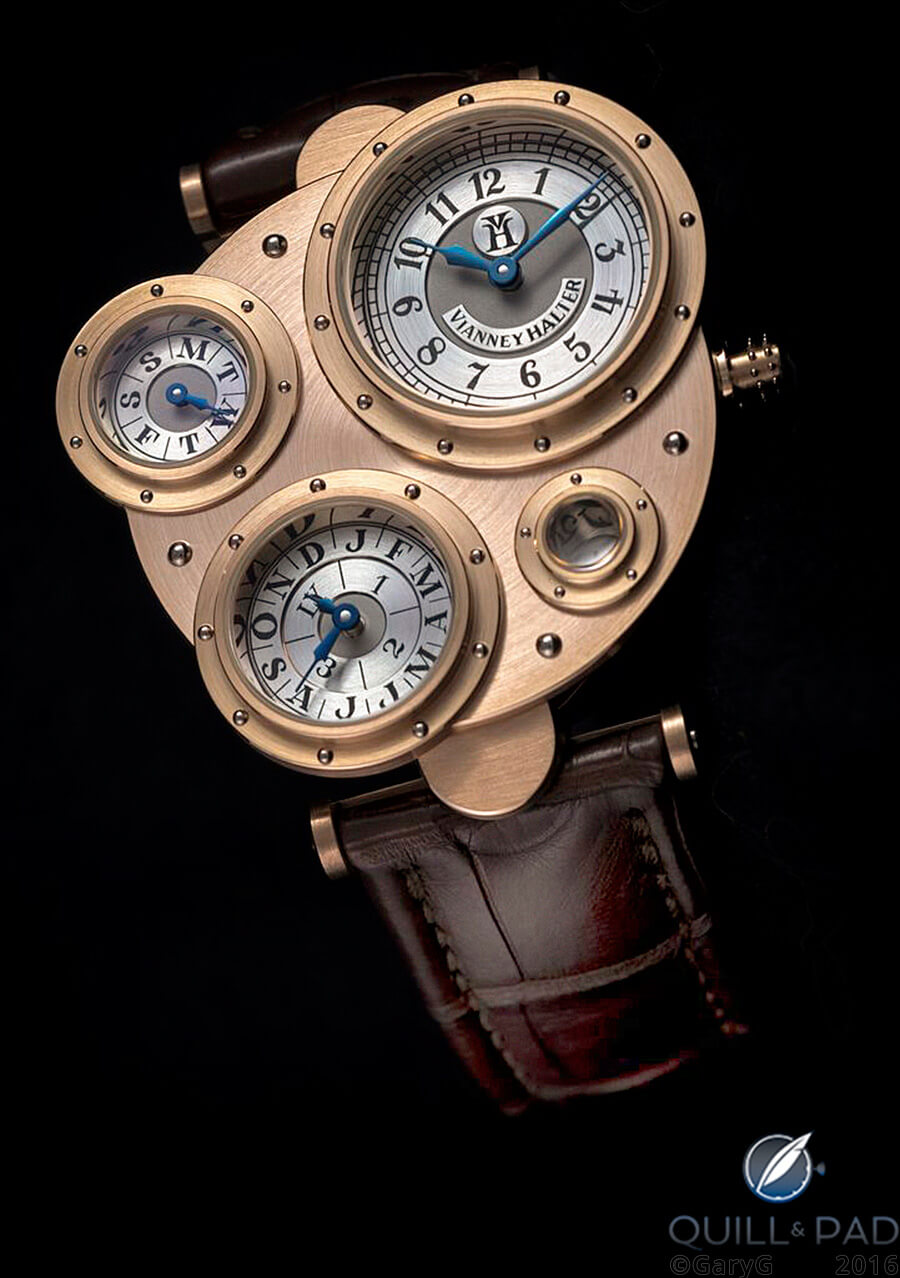 Antiqua by Vianney Halter in pink gold