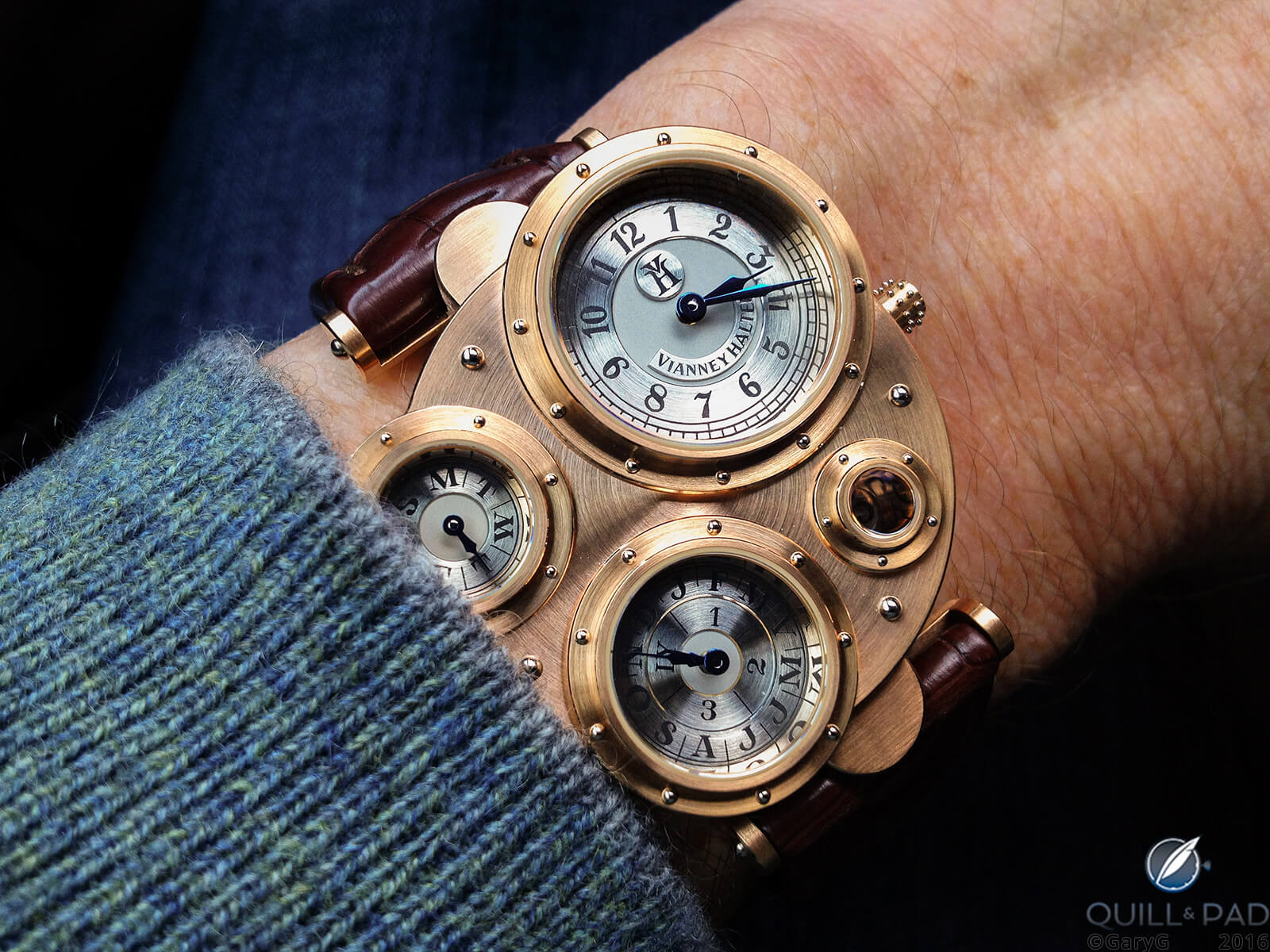 Foundational piece: the author’s Vianney Halter Antiqua