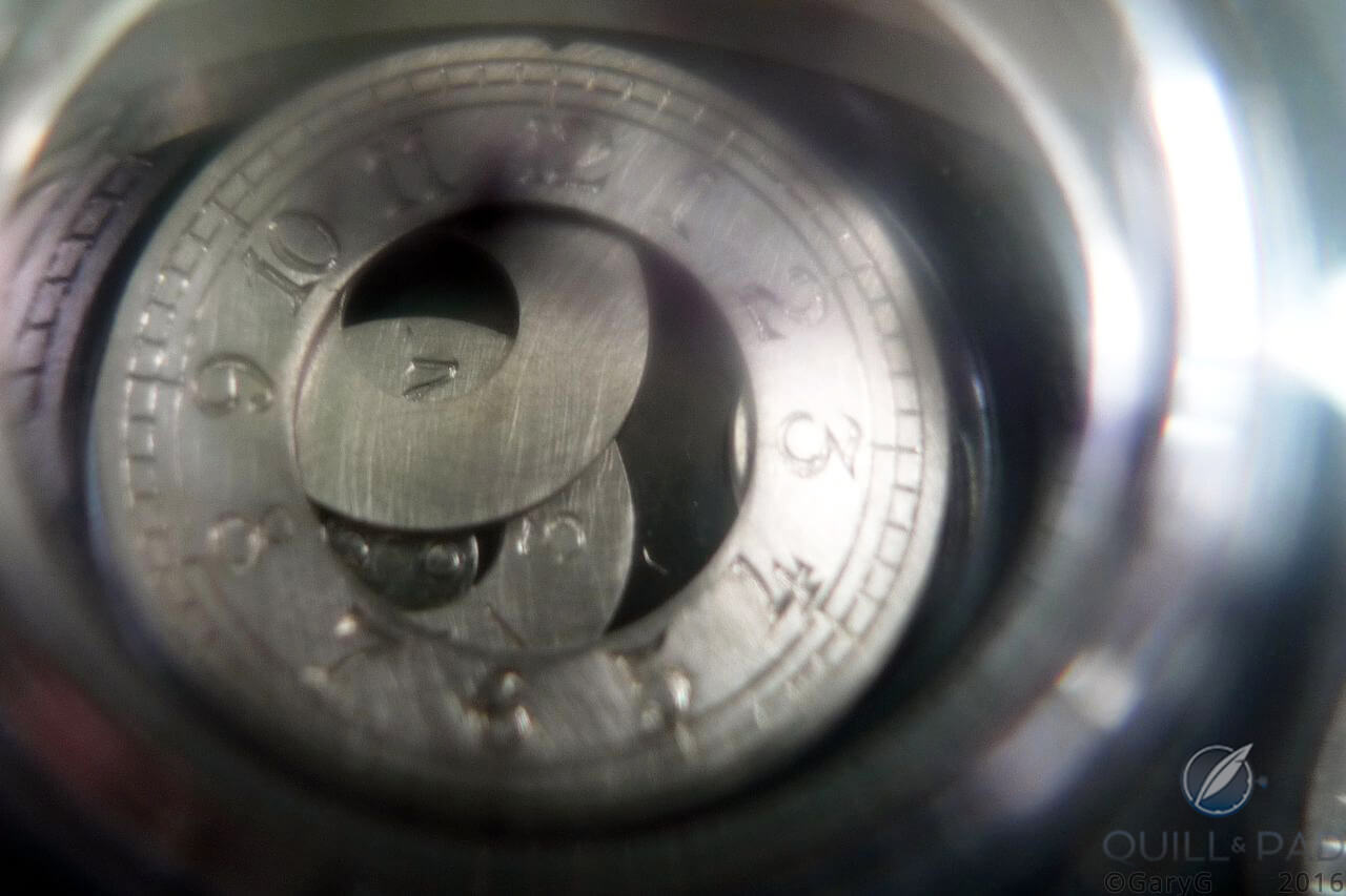 Engraved dial components of the Vianney Halter Antiqua