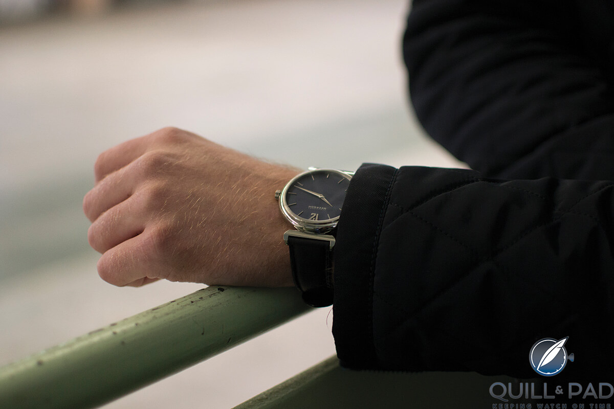 Alexandre Meerson Altitude Première with blue dial 