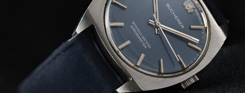 The author’s Bucherer Chronometer