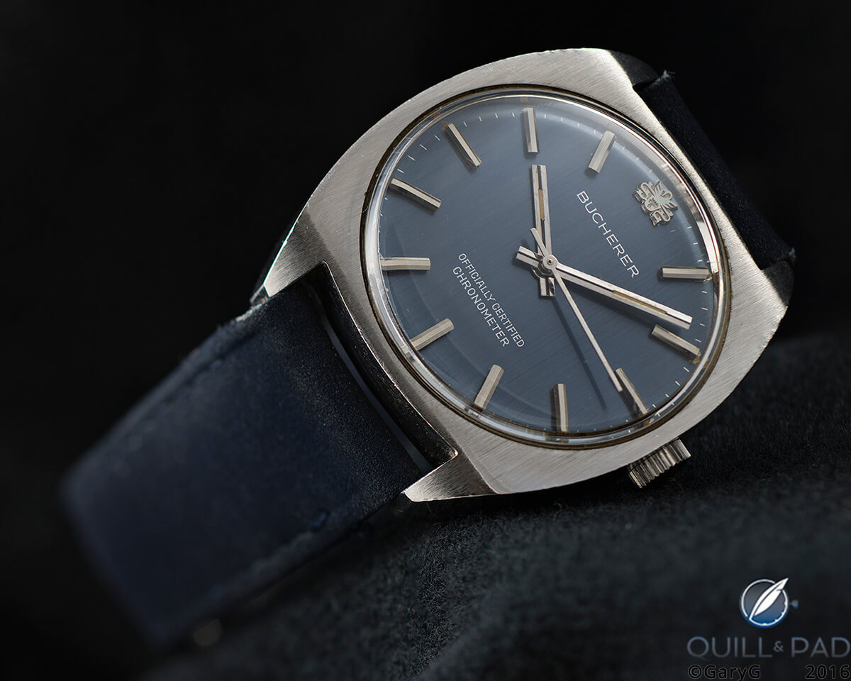 The author’s Bucherer Chronometer