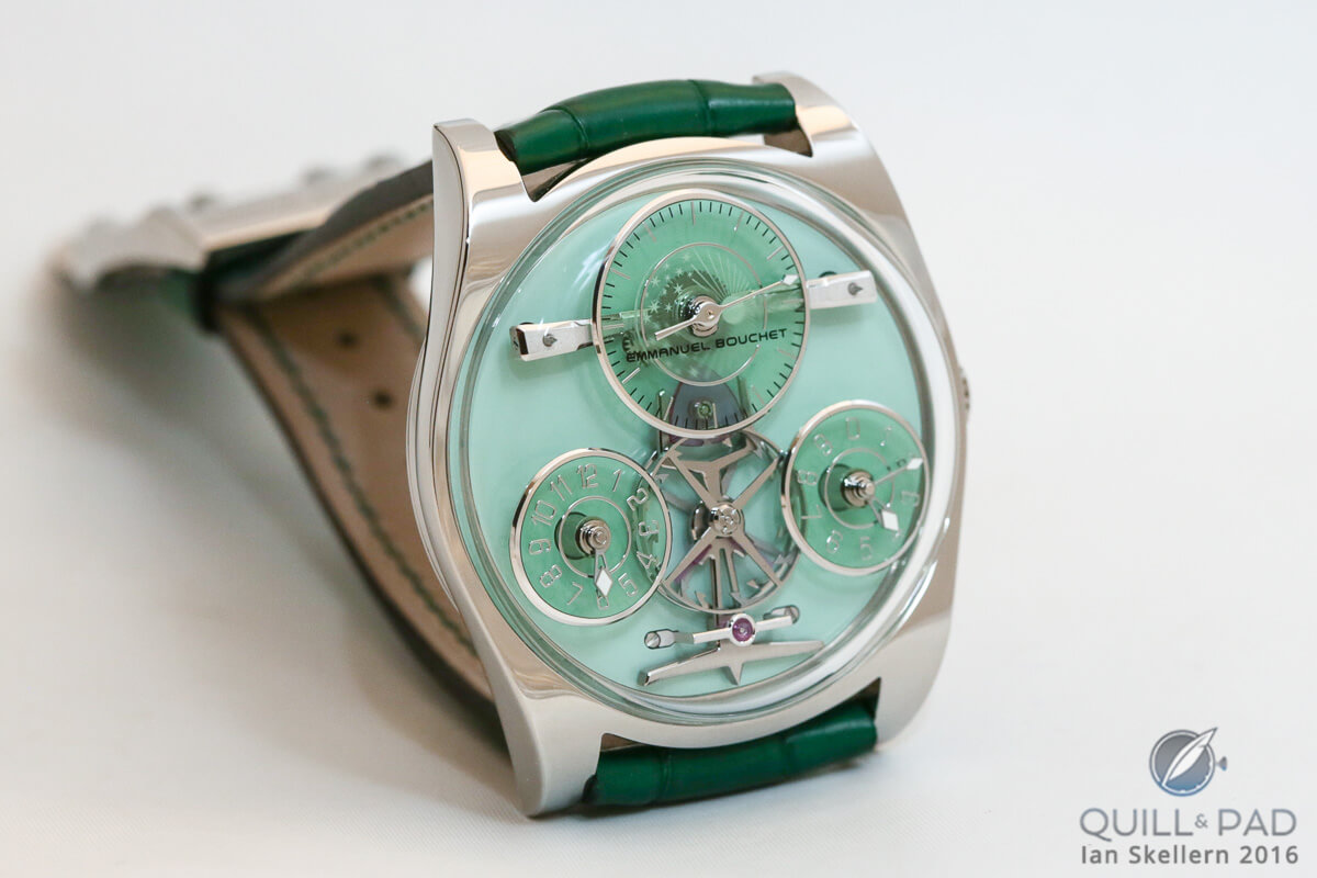 Emmanuel Bouchet Complication One in green color scheme