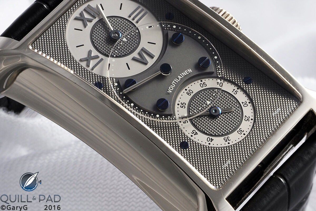 Small volume: dial detail, Voutilainen Caliber 27