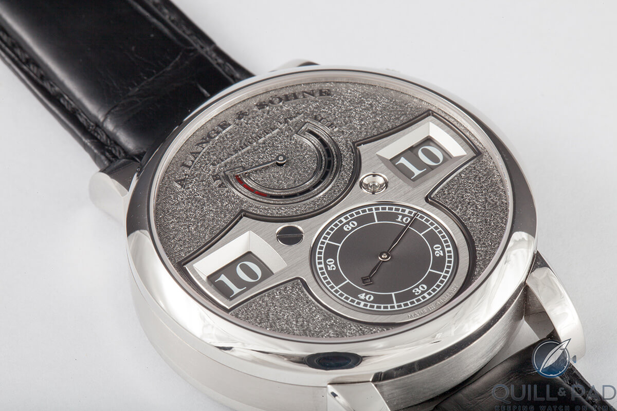 A. Lange & Söhne Zeitwerk Handwerkskunst