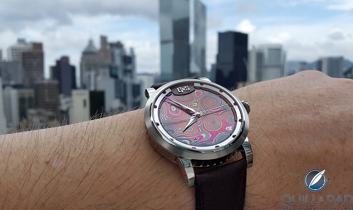 Gustaffson & Sjögren (GoS) Sarek on the wrist