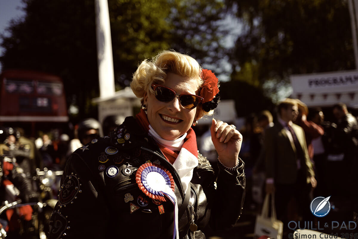 Goodwood Rival biker