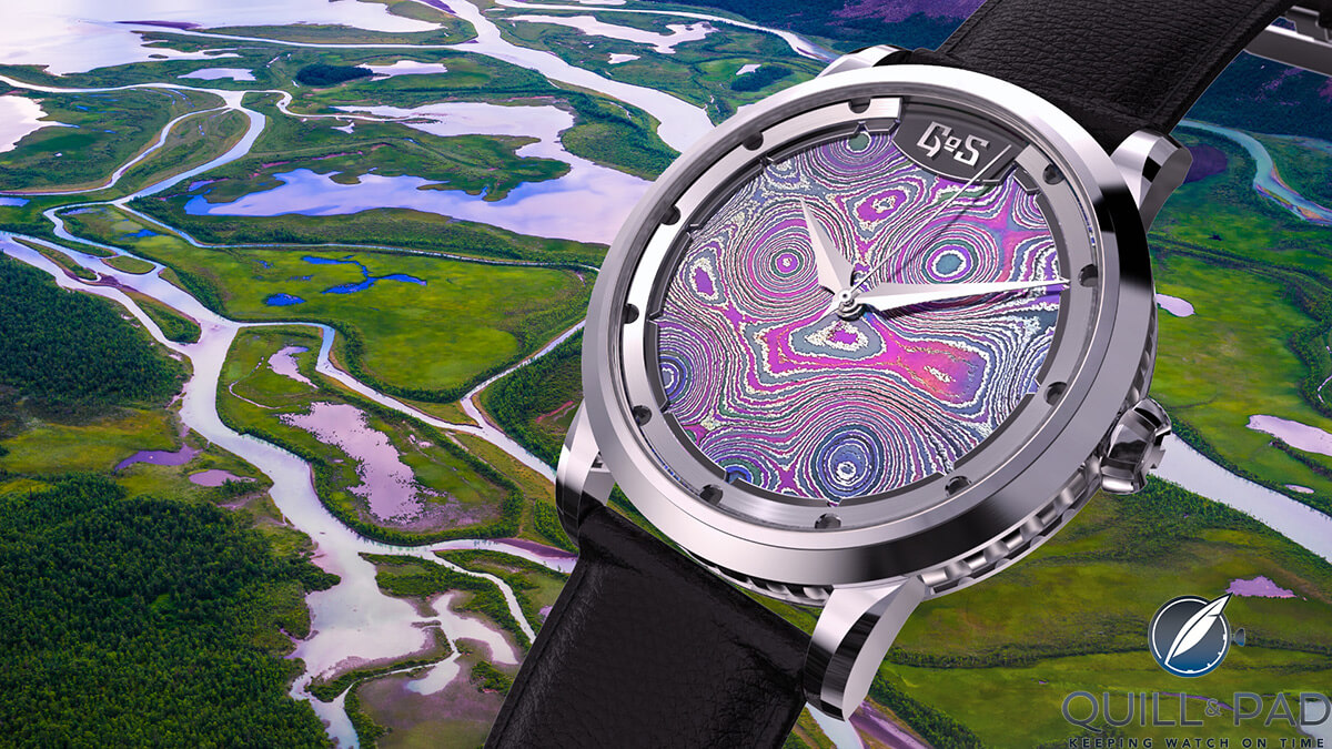The Gustaffson & Sjögren (GoS) Sarek against the background of its namesake Swedish national park
