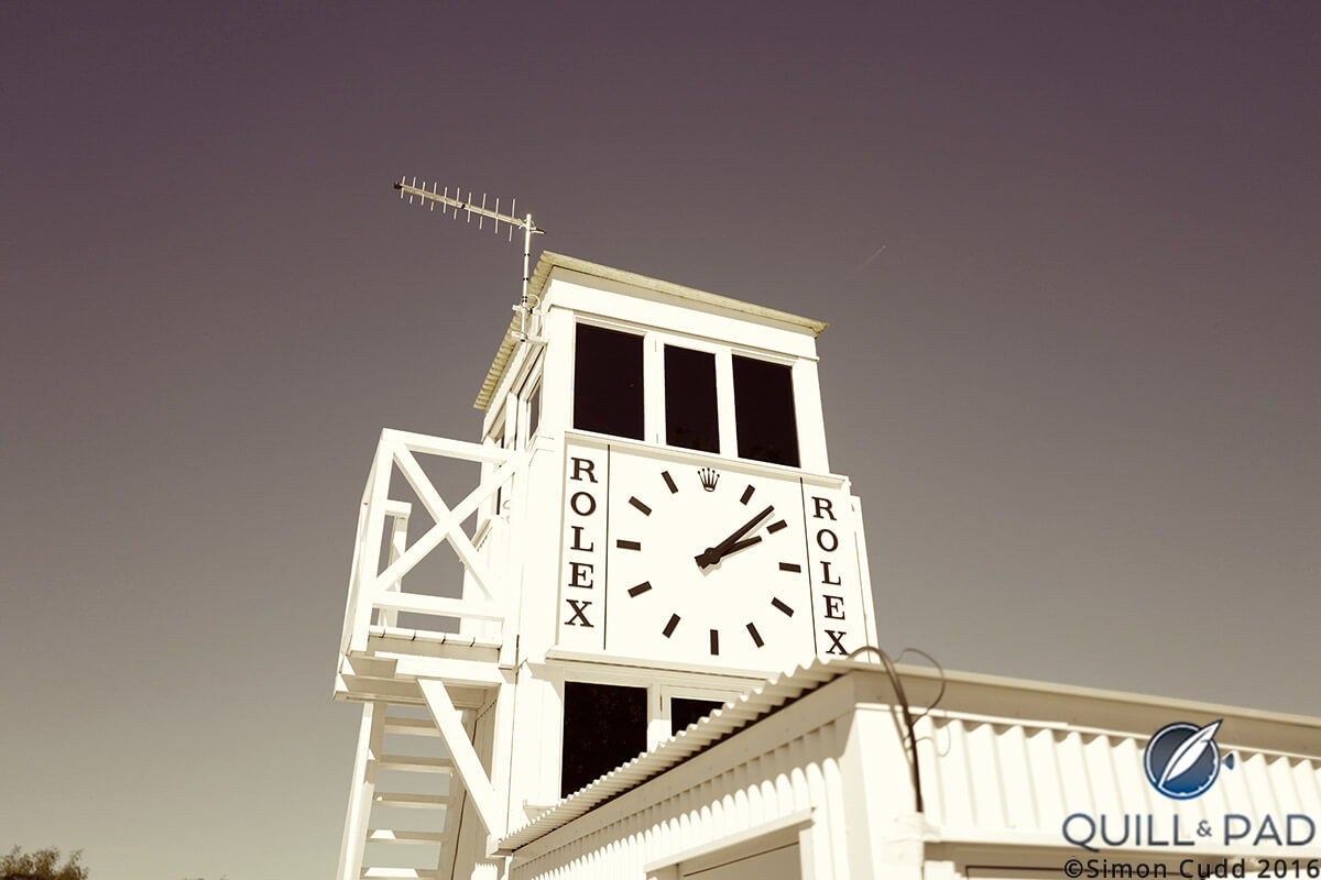 Rolex is the main sponsor of the Goodwood Revival