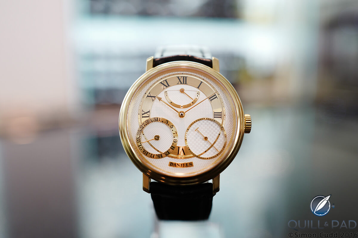 George Daniels Co-Axial Anniversary Edition By Roger Smith
