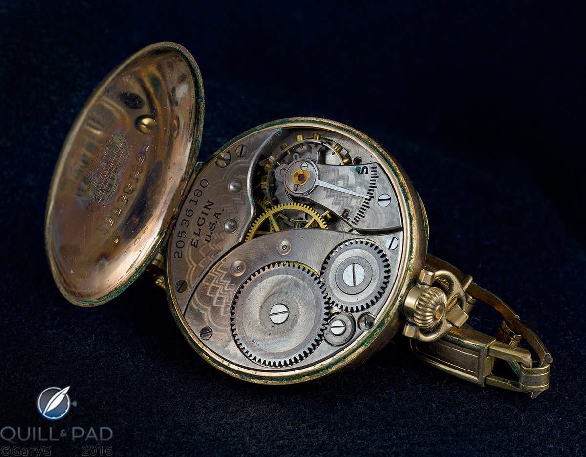 Elgin Grade 418 movement, 7 jewels, ca. 1917