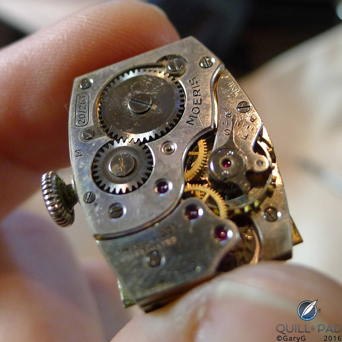 Moeris Swiss Caliber 20/26T movement