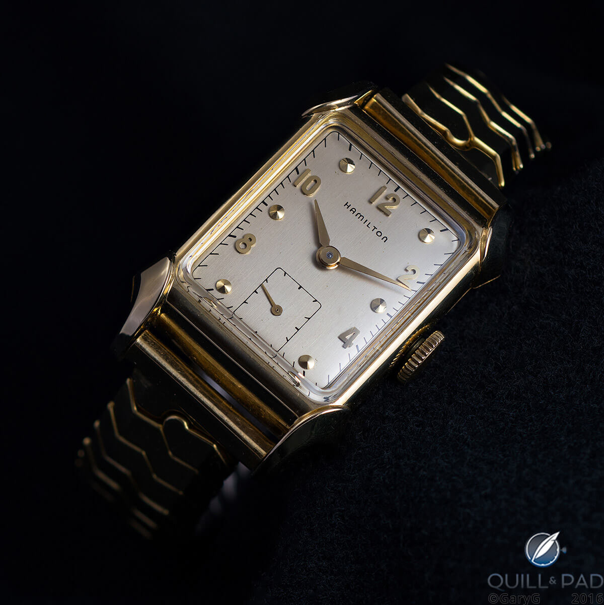 Hamilton wristwatch: a gift from daughter to father