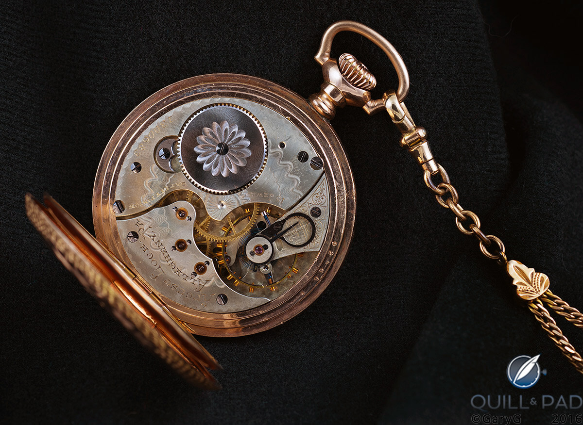 Private-branded Illinois Watch Company Grade 173 model 5 movement, ca. 1896