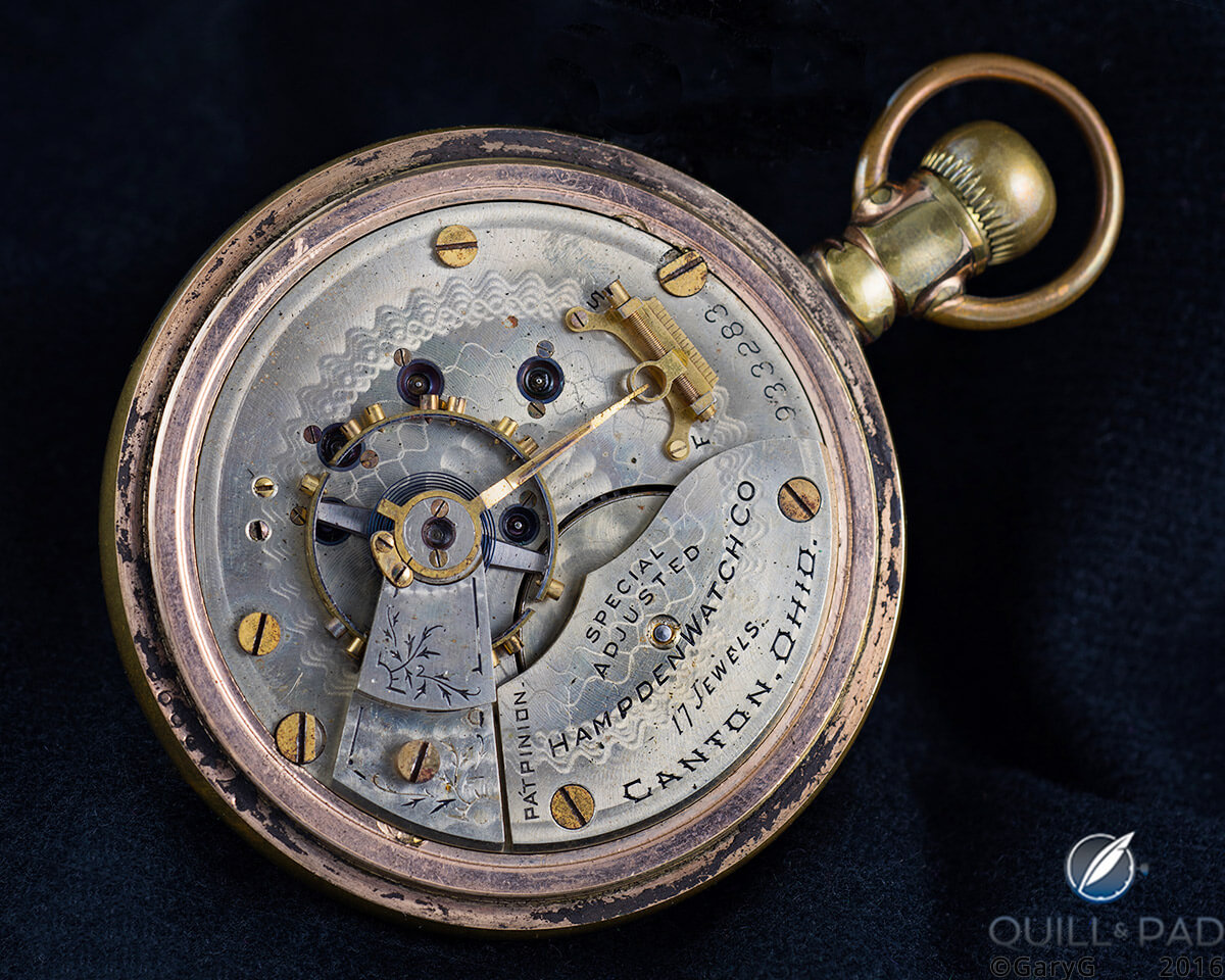 Movement, Hampden pocket watch