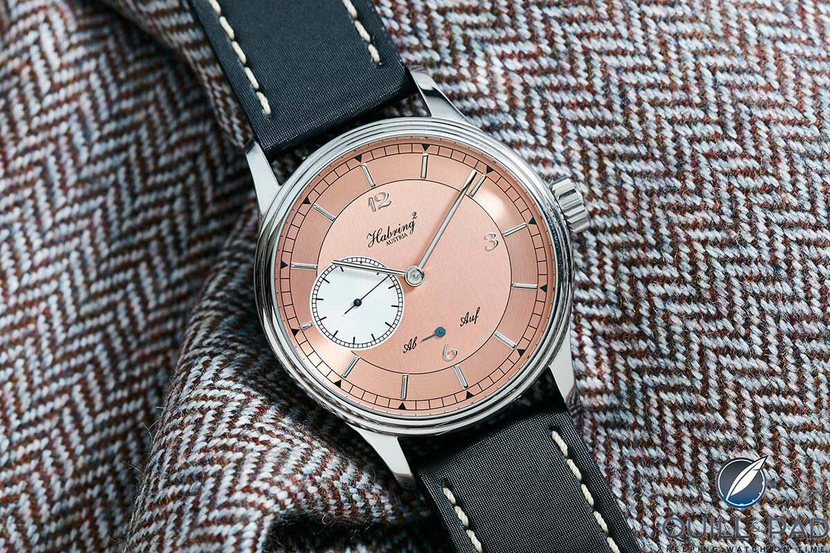 Contrapante.com: a Habring2 Power Reserve model (photo courtesy Contrapante)