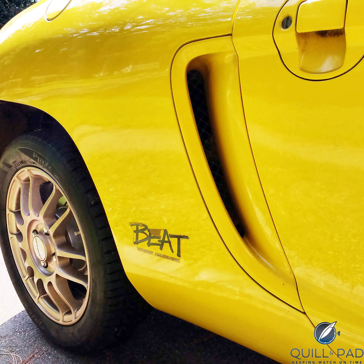 Honda Beat rear wheel vent