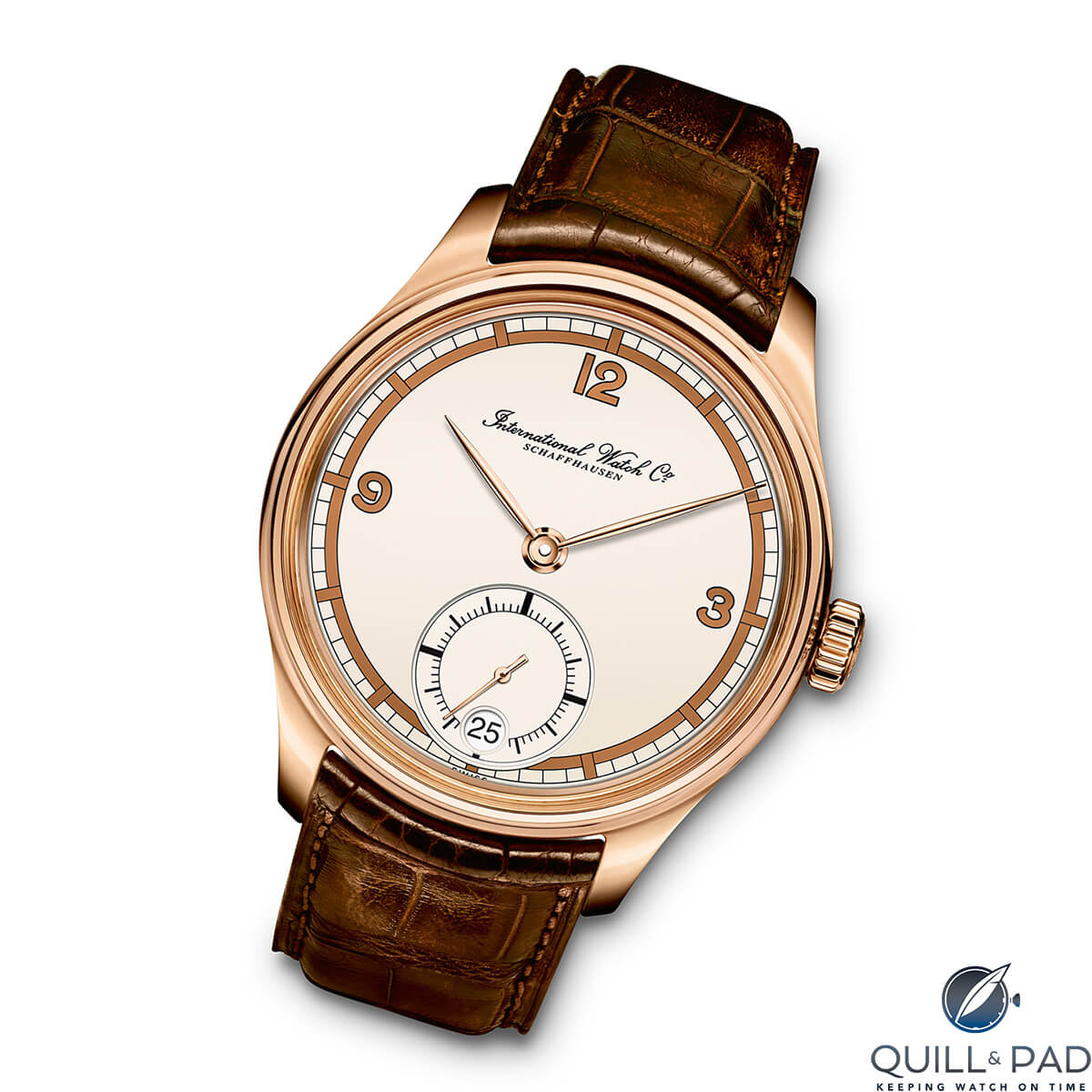IWC Portugieser Hand-Wound Eight Days Edition 75th Anniversary in pink gold