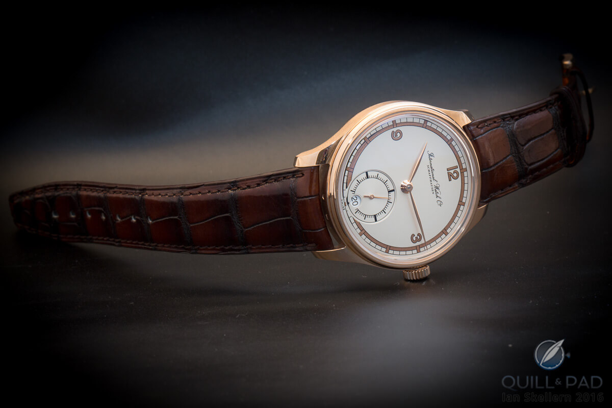 IWC Portugieser Hand-Wound Eight Days Edition 75th Anniversary in pink gold