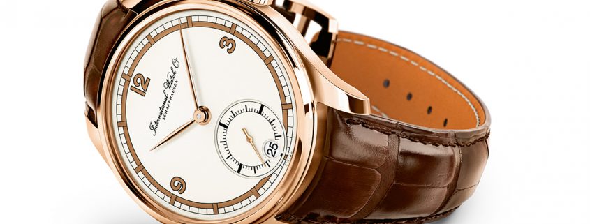IWC Portugieser Hand-Wound Eight Days Edition 75th Anniversary in pink gold