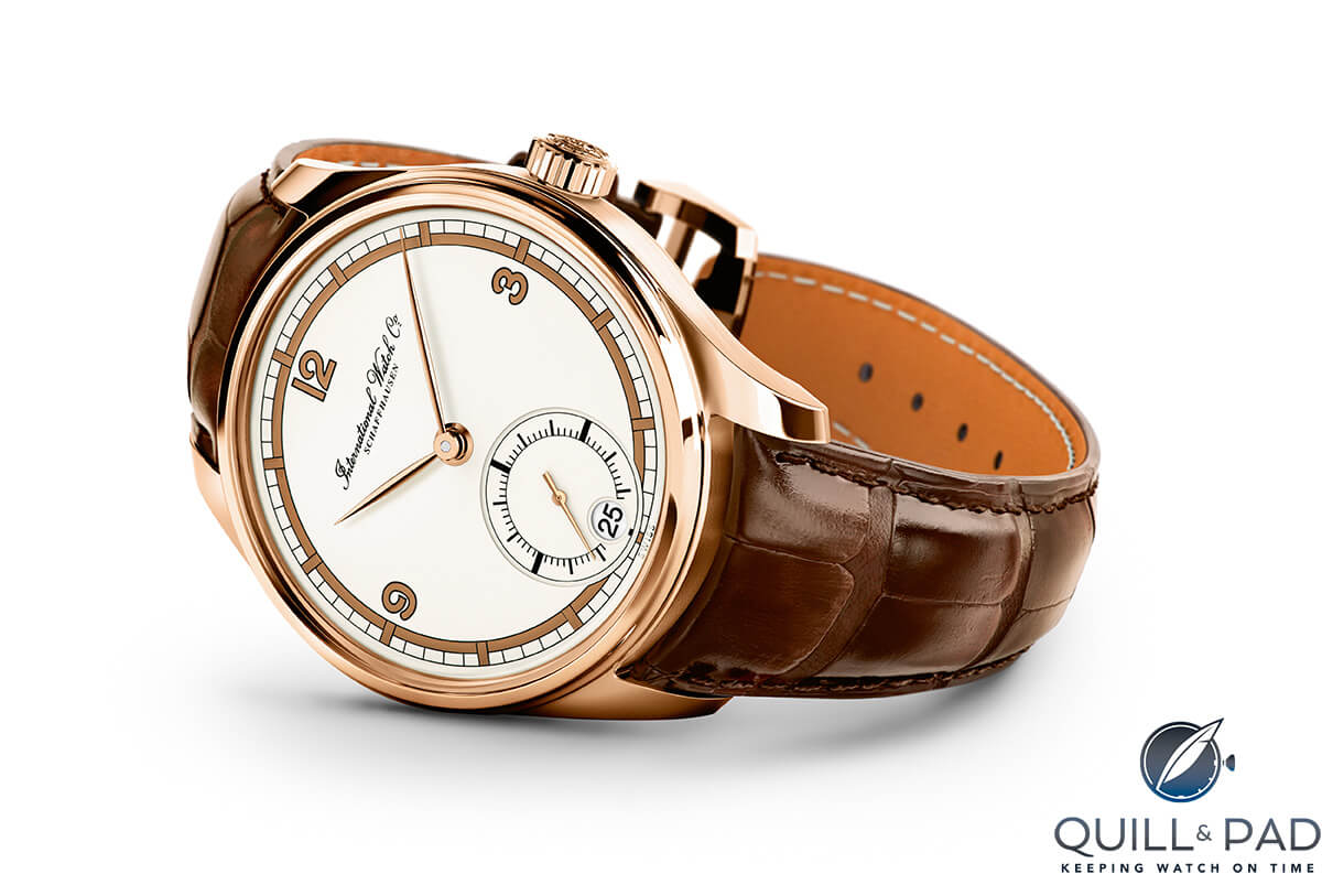 IWC Portugieser Hand-Wound Eight Days Edition 75th Anniversary in pink gold
