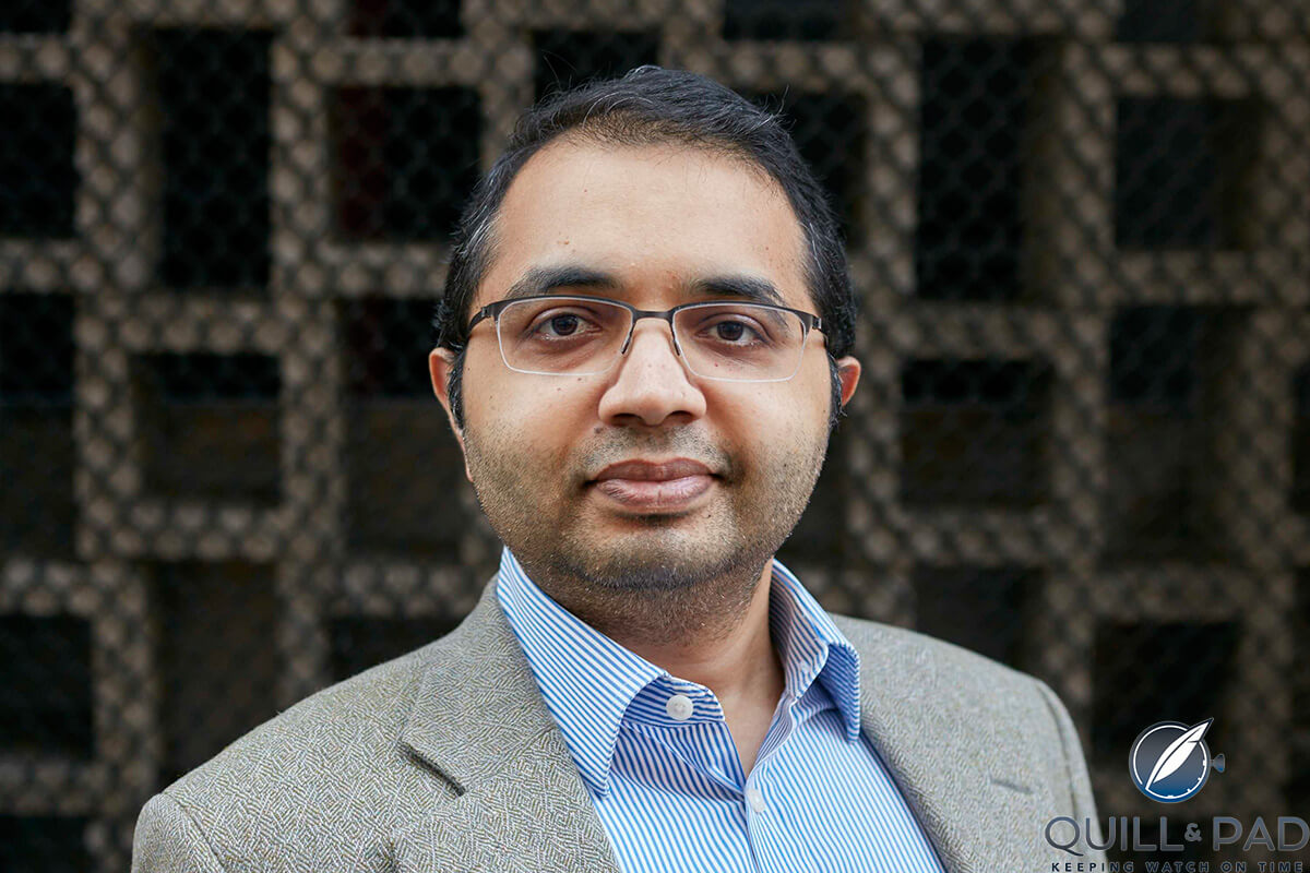 Contrapante managing director Kiran Shekar is an enthusiast collector