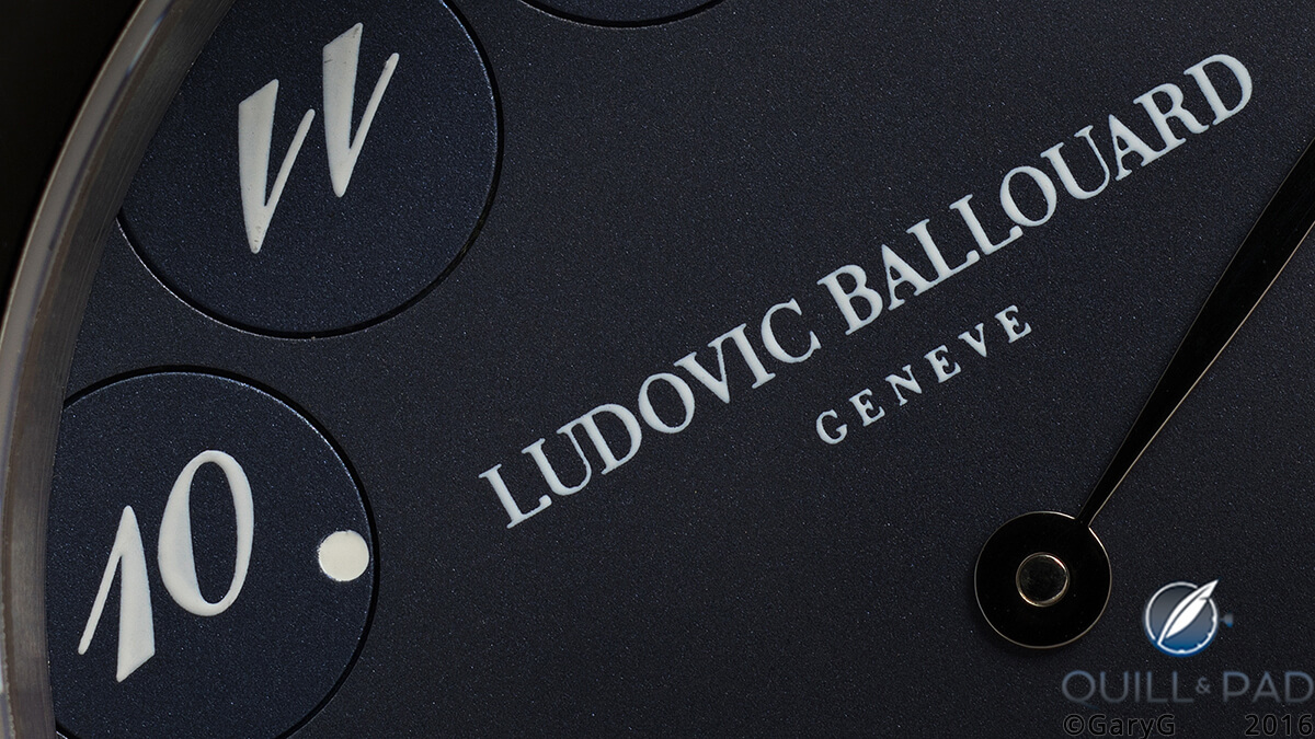 Spot-on: hour indication, Ludovic Ballouard Upside Down