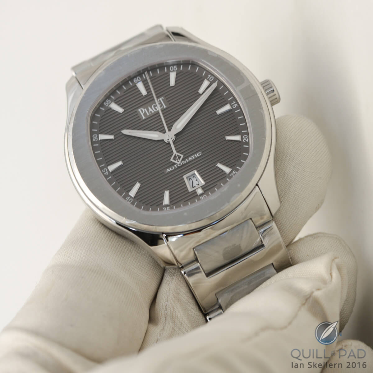 Piaget Polo S time only brown dial
