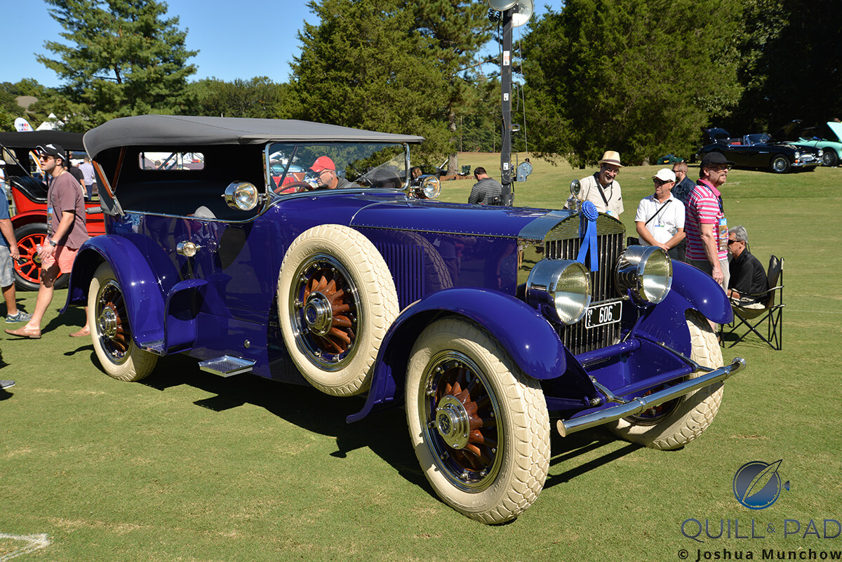 Pierce Arrow, a pre-World War II American classic at the 2016 Atlanta Concours d’Elegance