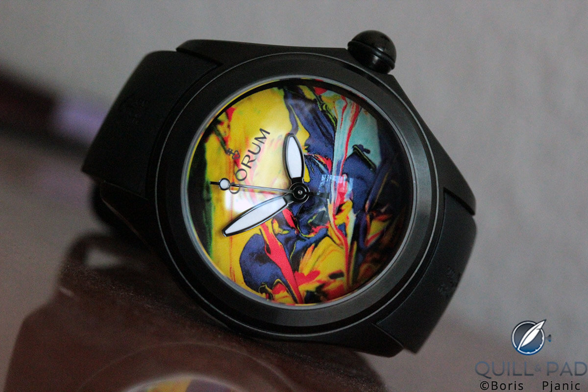 Boris Pjanic's custom Corum Bubble