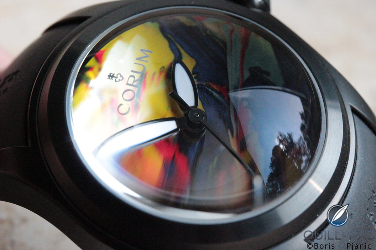 Boris Pjanic's custom Corum Bubble