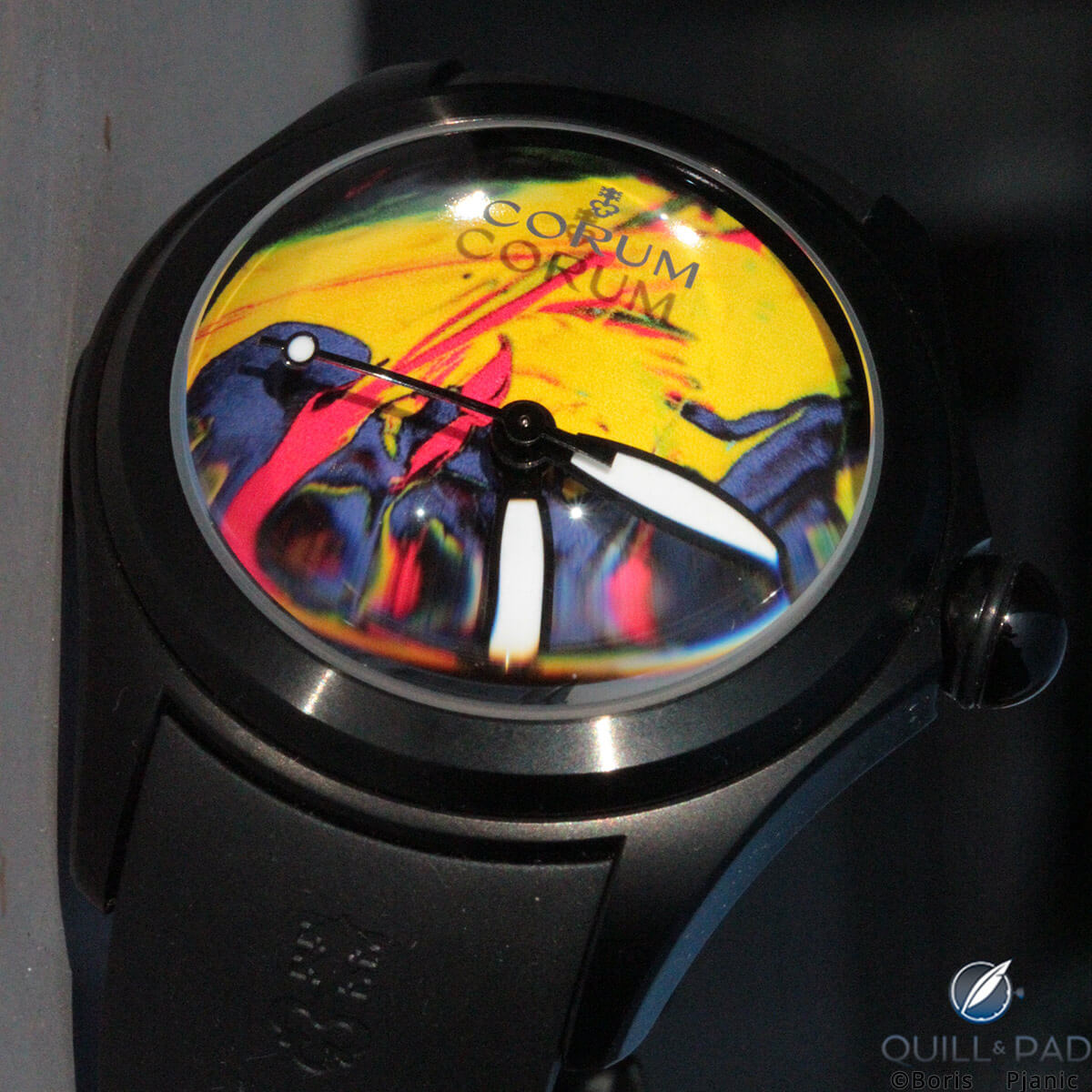 Boris Pjanic's custom Corum Bubble