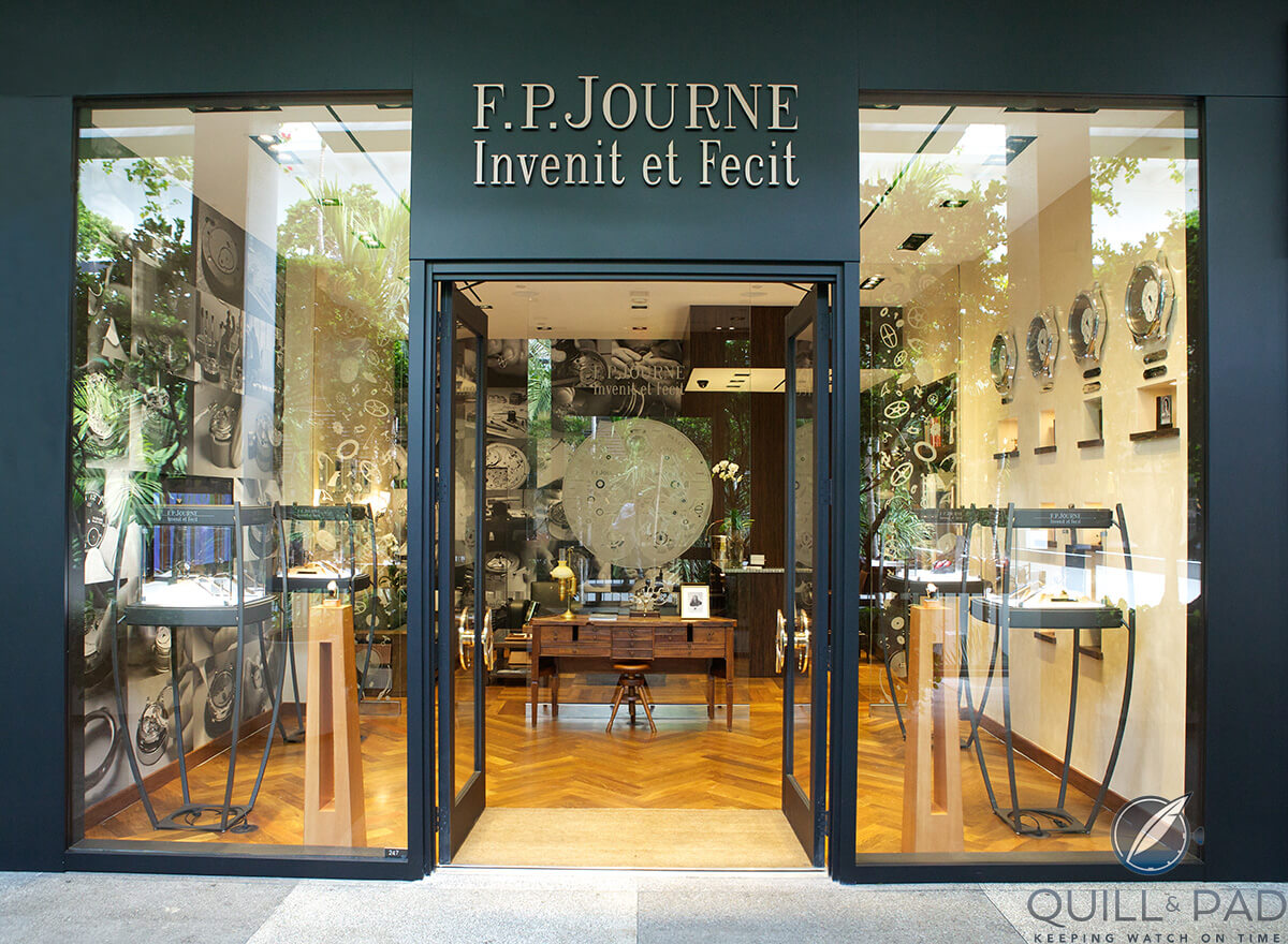 The F.P. Journe boutique in Miami