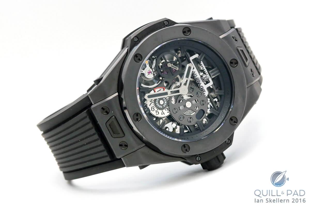 Hublot Big Bang MECA-10 in black ceramic