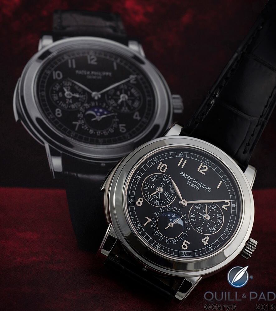 Life imitates art imitating life: Patek Philippe Reference 5074P with its image in the Patek Philippe ‘Minute Repeaters’ book