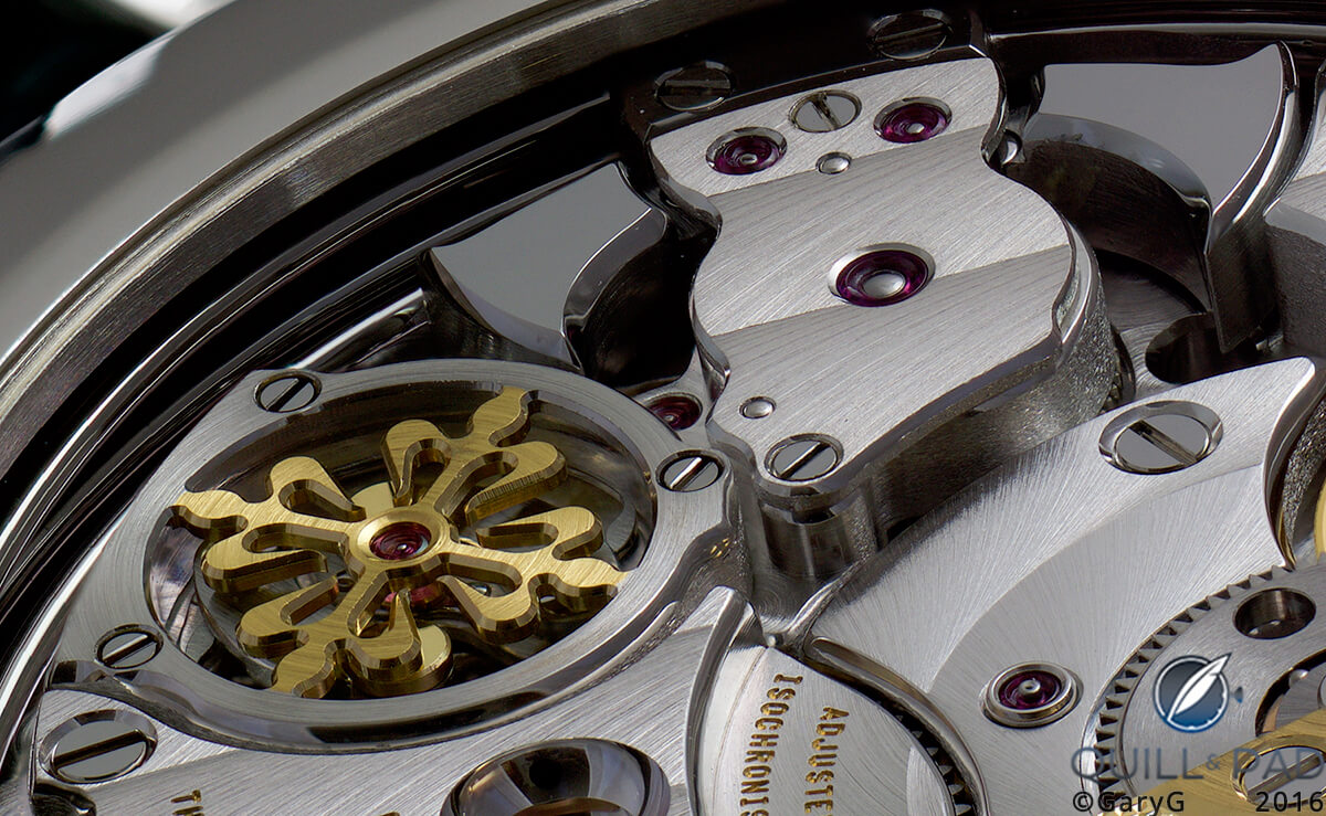 Movement detail, Patek Philippe Caliber R 27 Q